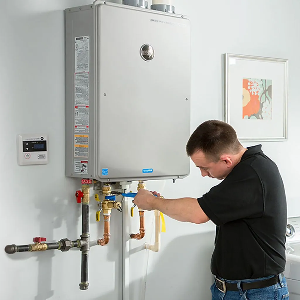 tankless water heater repair in Harwood, ND